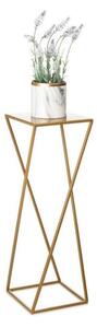 Blomma stand 70x24 cm guld