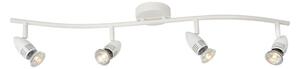 Lucide 13955/20/31 - LED spotlight CARO-LED 4xGU10/5W/230V vit