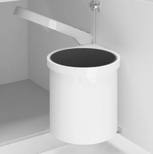 Inbyggd sophink plast 8 L - Vit
