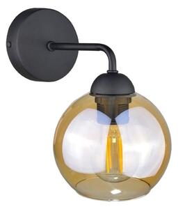 Vägglampa MELLE BLACK 1xE27/60W/230V