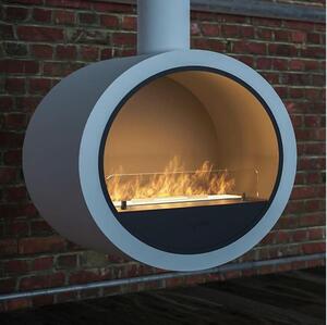 InFire - Hanging BIO fireplace diameter 70 cm 3kW vit