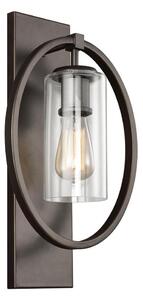 Feiss - Vägglampa MARLENA 1xE27/60W/230V antracit