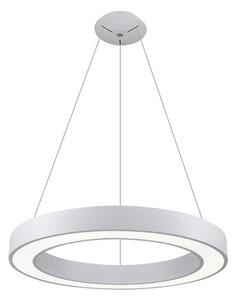 LED2 - LED ljuskrona med upphängningsrem SATURN LED/50W/230V 3000K diameter 60 cm vit