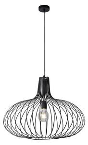 Lucide 78374/65/30 - Hängande lampa MANUELA 1xE27/60W/230V svart 65 cm