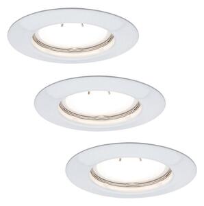 Paulmann 93655 - SET 3xLED-GU10/4,5W Infälld Belysning 230V