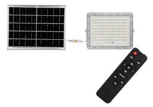 LED Solcellstrålkastare utomhus LED/20W/3,2V 6400K vit + +Fjärrkontrol