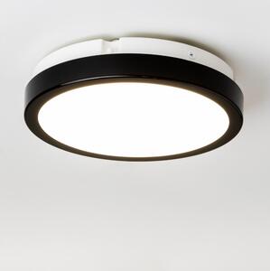 Brilagi - LED taklampa för badrum PERA LED/18W/230V diameter 22 cm IP65 svart