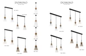 Jupiter 1547 - DM 3 BU - Hängande lampa DOMINO 3xE27/60W