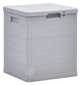 Dynbox 90 liter ljusgrå - Grå