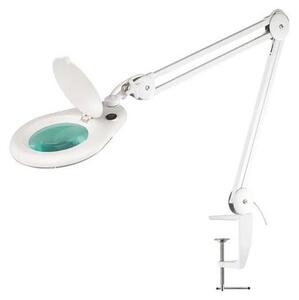 LED Bordslampa med förstoringsglas LED/9W/230V vit