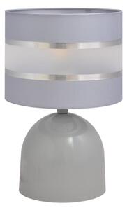 Bordslampa HELEN 1xE27/60W/230V grå/silver