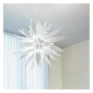 Ideal Lux - LED ljuskrona med textilsladd LEAVES 12xG9/3W/230V