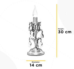 ONLI - Bordslampa TERESA 1xE14/6W/230V vit