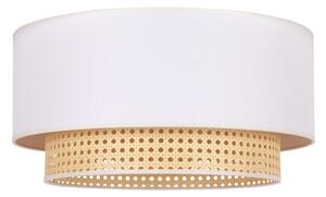 Duolla - Taklampa BOHO 1xE27/15W/230V diameter 45 cm grädde/rotting