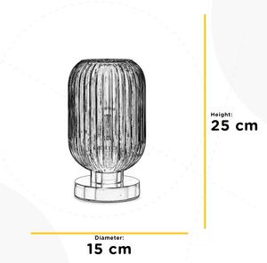 ONLI - Bordslampa DOROTY 1xE27/22W/230V blå/guld