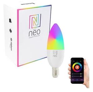 Immax NEO 07716L - LED RGB+CCT Ljusreglerad glödlampa E14/5,5W/230V 2700K Wi-Fi Tuya