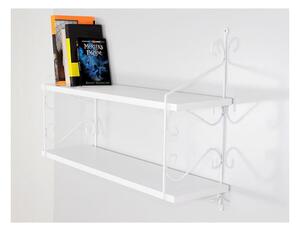 Wall shelf SERAMONI 51x72 cm vit