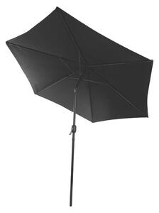 Fieldmann - Parasoll diameter 3 m svart