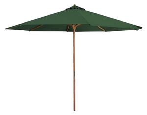 Fieldmann - Parasoll diameter 3 m grön/acacia