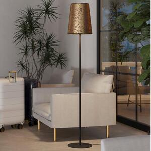 Eglo 390295 - Golvlampa CASTUERA 1xE27/25W/230V guld/rosa