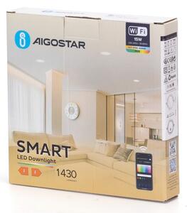 Aigostar -LED RGBW Ljusreglerad upphängd taklampa LED/15W/230V 2700-6500K Wi-Fi