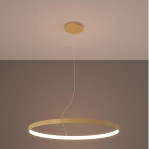 Thoro TH.216 - LED ljuskrona med upphängningsrem RIO LED/30W/230V CRI90 3000K diameter 55 cm gyllene