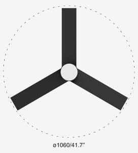 FARO 34296-1TW- LED Ljusreglerad fläkt RUDDER S LED/18W/230V 2700/4000/6500K + fjärrkontrol