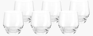 Leonardo - WH Tumblerglas PUCCINI 6-pack - Transparent - Drinkglas & shotglas - Från Homeroom