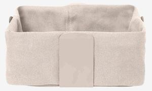 Blomus - Brödkorg Desa Bomull 26 cm - Vit - Brödkorgar - Från Homeroom