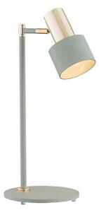 Argon 4276 - Bordslampa DORIA 1xE27/15W/230V grön/mässing