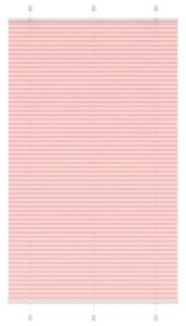 Plisserad persienn rosa 120x200 cm tyg bredd 119,4cm polyester