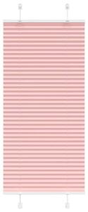 Plisserad persienn rosa 65x100cm tyg bredd 64,4cm polyester