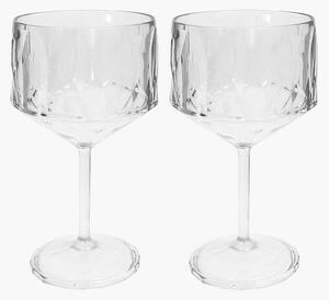 Koziol - Drinkglas Club No. 15 Plast 400 ml 2-pack - Transparent - Drinkglas & shotglas - Från Homeroom