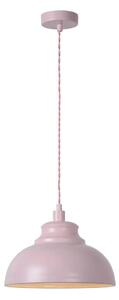 Lucide 34400/29/66 - Hängande lampa ISLA 1xE14/40W/230V rosa