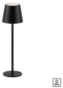 Leuchten Direkt19250-18-LED Uppladdningsbar utomhuslampa EURIA LED/3W/5V IP54 svart