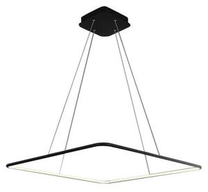 LED Ljuskrona med snöre NIX LED/25W/230V svart