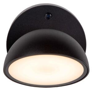 Lucide 22865/12/30 - LED vägglampa för utomhusbruk FINN LED/12W/230V IP54 svart