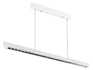 LED ljuskrona med textilsladd LED/36W/230V 3000/4000/6400K vit