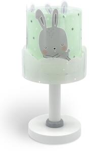 Dalber 61151H - Barnlampa BUNNY 1xE14/40W/230V grön