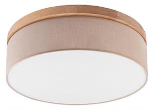 Brilagi - Taklampa BELLADONNA 3xE27/15W/230V beige/ek