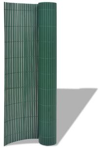 Dubbelsidigt insynsskydd PVC 90x300 cm grön -
