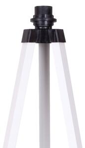 Duolla - Golvlampa 1xE27/60W/230V diameter 44 cm brun/vit