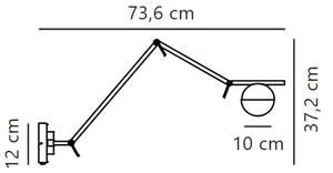 Nordlux - Vägglampa CONTINA 1xG9/5W/230V svart