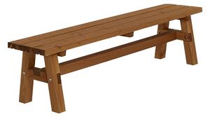 PLUS Country Plankbänk 177 cm Grundmåla Teak -