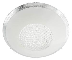 Redo 05-898 - LED taklampa i kristall RA LED/12W/230V diameter 30 cm silver