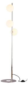 Jupiter 1939 - Golv lampa FEME 3xG9/40W/230V skinande krom