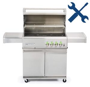 Crossray Heatstrip Gasolgrill Färdigmonterad