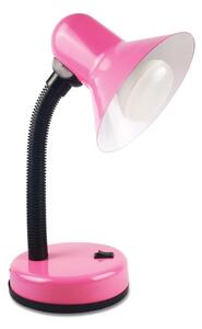 Bordslampa SMIESZEK 1xE27/40W/230V rosa