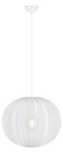 Markslöjd 108792 - Ljuskrona med textilsladd FORENCE 1xE27/40W/230V diameter 50 cm vit