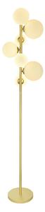 Brilagi - LED golvlampa MILLA 7xG9/3W/230V guld/vit